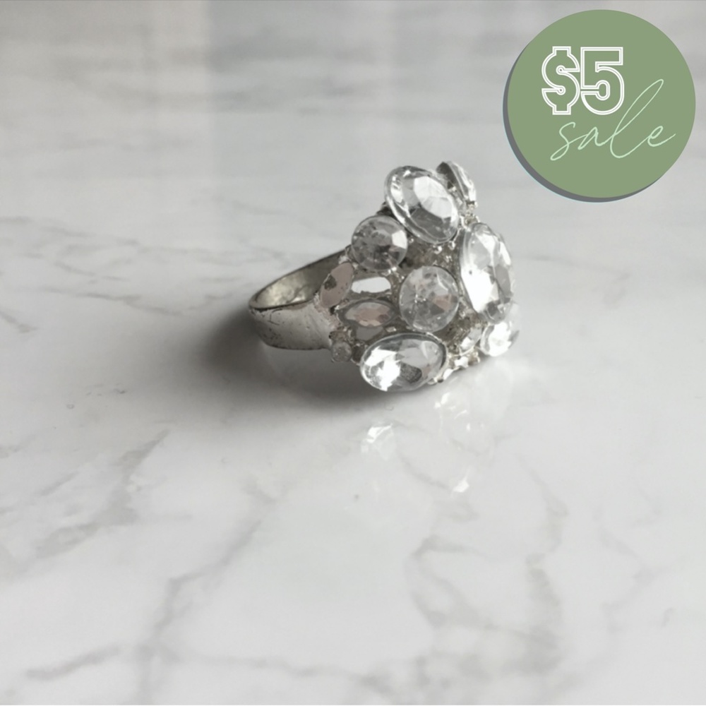 Diamond Cluster Ring - Picture 4 of 8